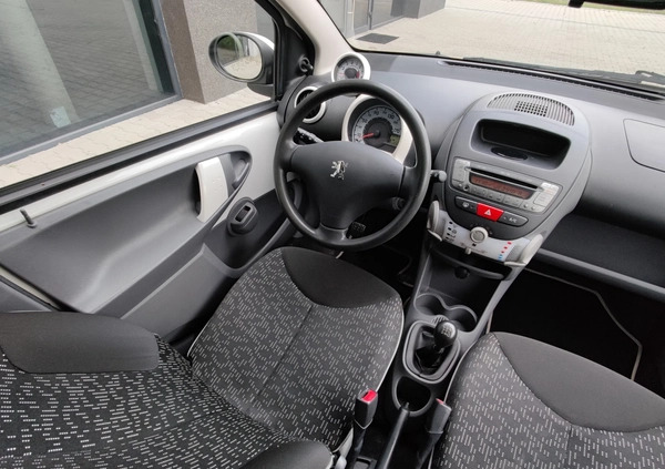 Peugeot 107 cena 13900 przebieg: 130000, rok produkcji 2012 z Łódź małe 436